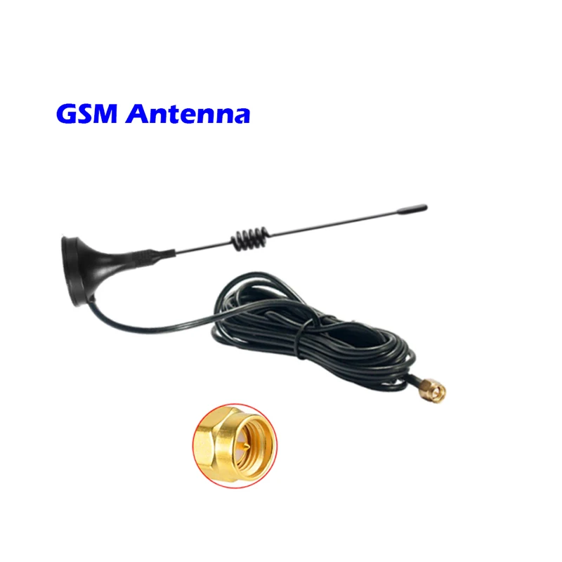 GSM GPRS 3dbi Antenna KÖRSUGÁRZÓ Antennát a Mágneses Alap 3 Méteres Kábel A Hozzáférési Pont Extender Repeater M2M RTU Vezérlő Kapu Nyitó