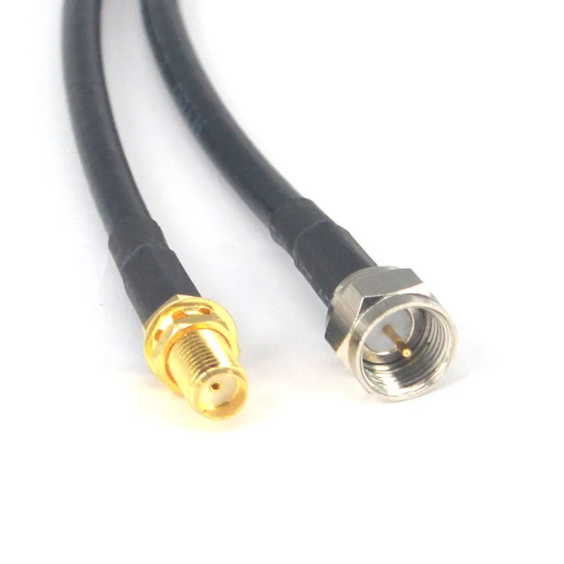 Hosszabbító Kábel, SMA-F Férfi Csatlakozó Koax Csatlakozó Adapter-Antenna Pigtail Kábel 19 inch