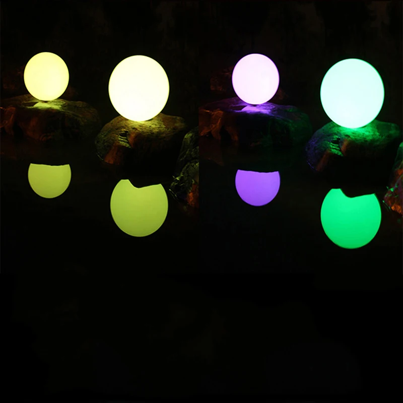 LED spot Lámpa Kültéri Táj Kerti világítás Shatter-rezisztens színes állólámpa USB Töltő Beltéri Bár Park Világítás