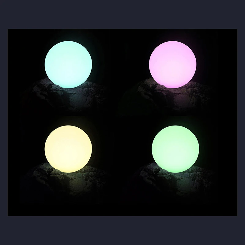 LED spot Lámpa Kültéri Táj Kerti világítás Shatter-rezisztens színes állólámpa USB Töltő Beltéri Bár Park Világítás